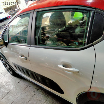 Citreon c3 sol arka kapı