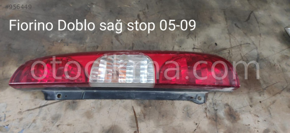 Fiat Doblo sağ arka stop mevcuttur.