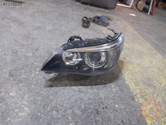 BMW 5 SERİSİ E60 ÖN SOL FAR ÇİFT MOTORLU (ORJİNAL)
