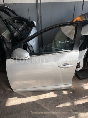 Fluence boyasız gümüş gri kapı