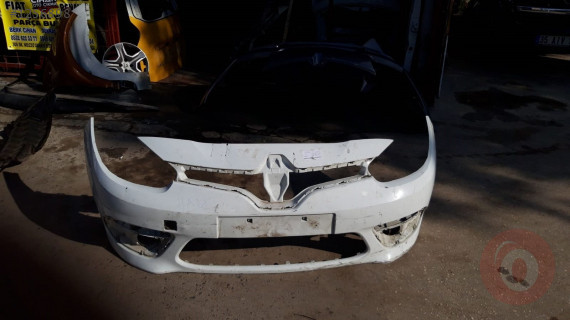 RENAULT FLEUNCE ÖN TAMPON BEYAZ ORJİNAL