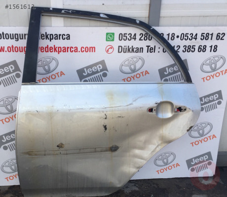 2007-2013 MODEL TOYOTA COROLLA ARKA SOL KAPI