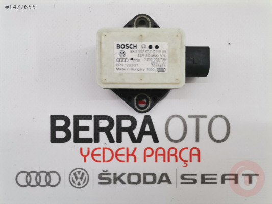 AUDİ A4 A5 2007-2017 ESP SENSÖRÜ 8K0907637C