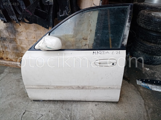 MAZDA 626 SOL ÖN KAPI HASARSIZ BEYAZ DOLU