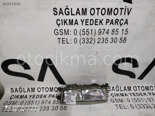 NİSSAN ALTİMA ÇIKMA SOL ÖN FAR