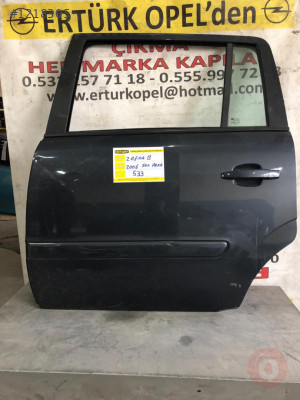 Opel zafira b sol arka kapı