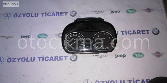 BMW e87 1 serisi gösterge saati 102495593