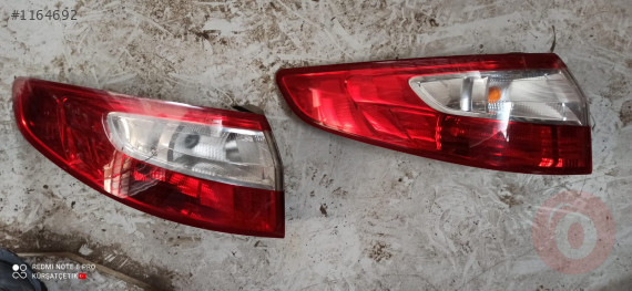 Renault fluence sol arka stop orjinal