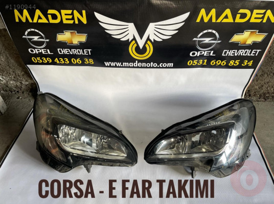 ÇIKMA OPEL CORSA-E FAR TAKIMI