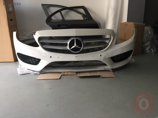 MERCEDES W205 C KASA AMG DOLU ÖN TAMPON ÇIKMA ORJ 2014 2019