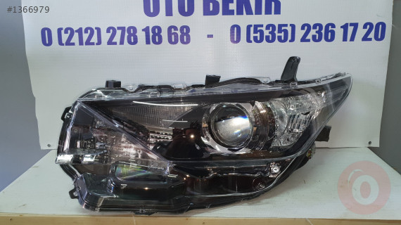 TOYOTA AURİS SOL FAR SIFIR 2017.19