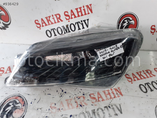 skoda super b ön sol far çıkma