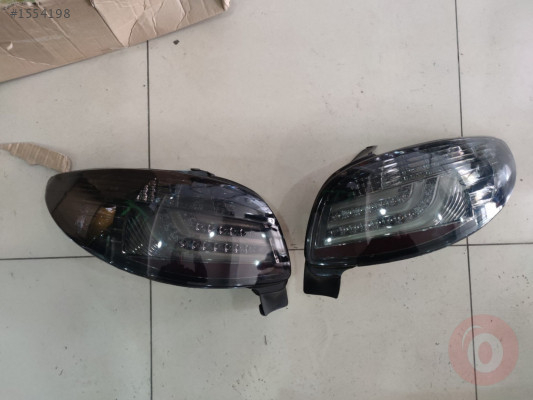 Peugeot 206 Sağ Sol Stop Siyah