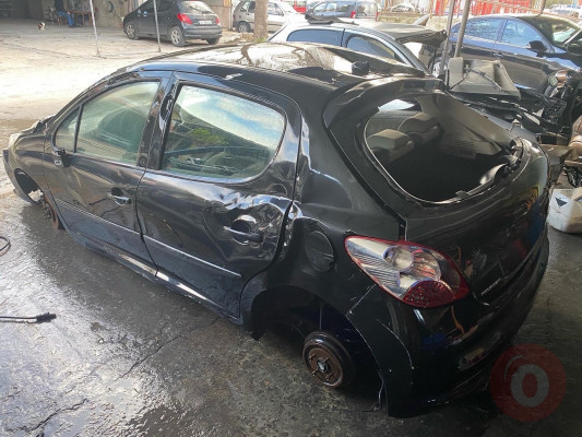 Peugeot 207 sol arka kapı kilit çıkma