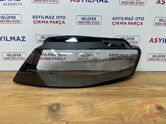 AUDİ A4 SOL FAR CAMI SIFIR 2008-2012 UYUMLU
