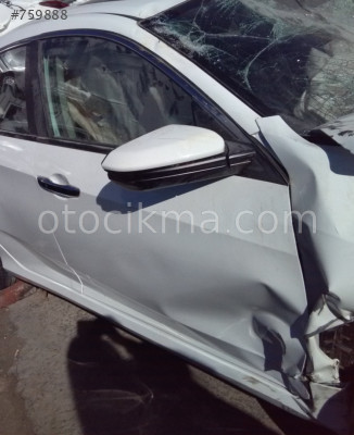 2017 HONDA CIVIC HATASIZ SAĞ ÖN  KAPI.
