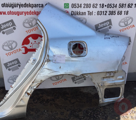 2002-2007 MODEL COROLLA ARKA ÇAMURLUK