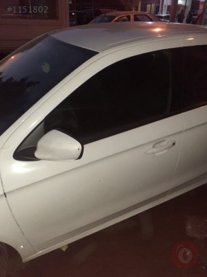 Citroen celysee sol ön kapı hatasız beyaz renk