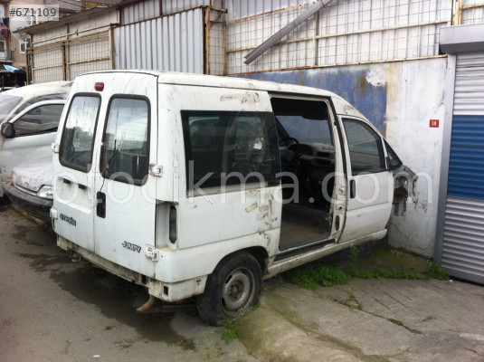 CITROEN JUMPY 2000 MODEL ARKA DİNGİL DOLU