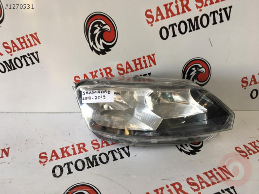 2012_2019 SKODA RAPİD ÇIKMA PARÇA FAR