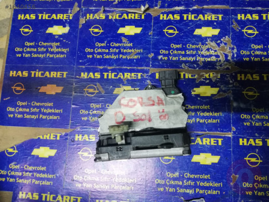 OPEL CORSA D ORJİNAL ÇIKMA SOL ÖN KAPI KİLİDİ