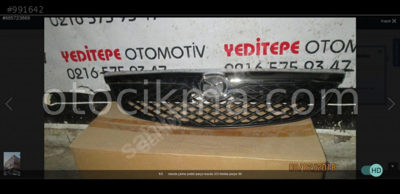 Mazda 3.23 ön panjur