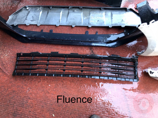 Fluence ön tampon orta ızgara çıkma