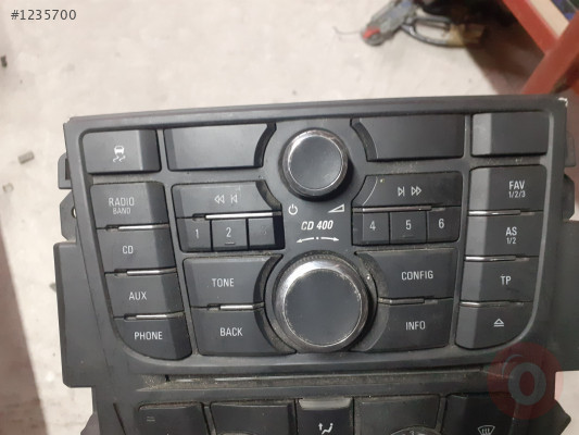 OPEL ASTRA H cd kontrol paneli cd 400