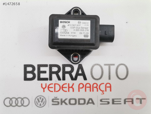 AUDİ A6 S6 2004-2014 ESP SENSÖRÜ 4F0907637