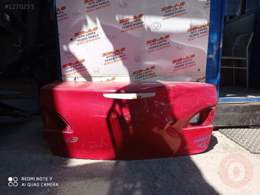Mazda 3 Arka Bagaj Kapağı 2010-2013