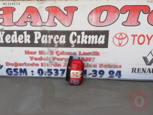 Dacıa daster sağ arka stop