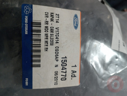FORD CONNECT ARKA SİLGİ İÇ KAPAĞI..2T14 V17C414