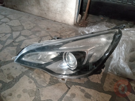 Opel Astra j tek kapı sol ön far 2016 çıkma parça