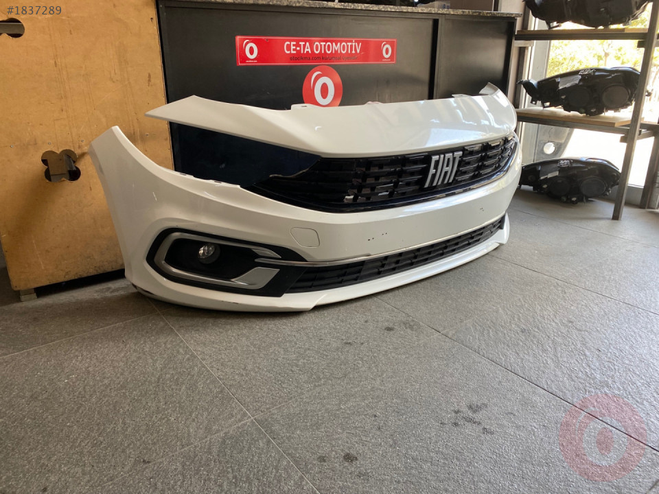 2021 FİAT EGEA DOLU ÖN TAMPON ÇIKMA ORJİNAL BEYAZ Çıkma Yedek Parça Fiyatları da