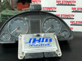 Audi A4 S4 4.2 BBK gosterge beyin set 8E0910560G 8e0920981G