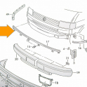 VOLKSWAGEN TRANSPORTER T4 ÖN TAMPON BRAKETİ