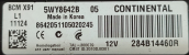 284B14460R RENAULT LAGUNA III UCH BEYİNİ 5WY8642B