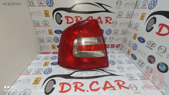 SKODA OCTAVİA 2 SOL STOP 2005 ÇIKMA PARÇA