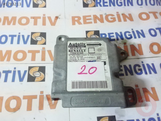 RENAULT MEGANE AİRBAG BEYNİ 550548400