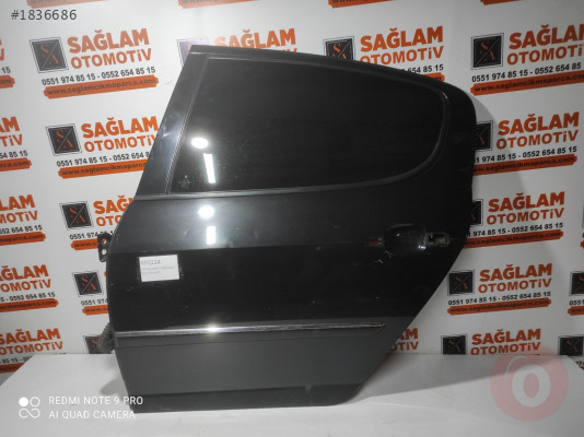 PEUGEOT 407 08-10 ÇIKMA SOL ARKA KAPI