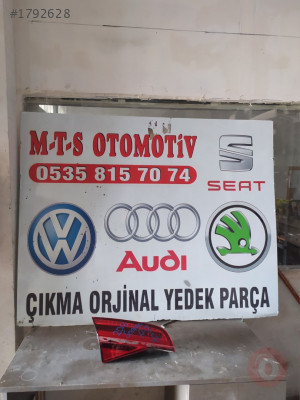 AUDİ A-8 SOL STOP ÇIKMA ORİJİNAL