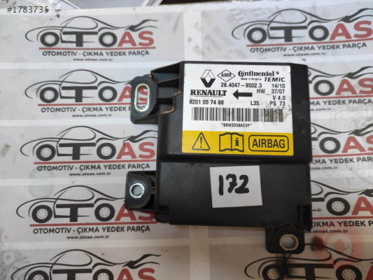 RENAULT CLİO AİRBAG BEYNİ 8201057488