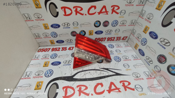 SKODA SUPERB SOL İÇ STOP 2014-19 ÇIKMA PARÇA