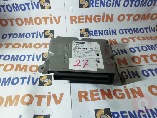 RENAULT CLİO AİRBAG BEYNİ 610795900
