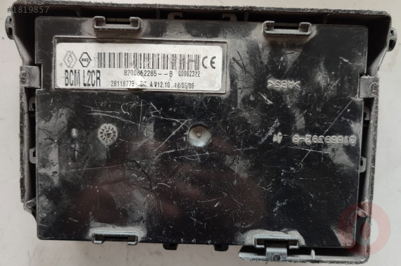 8200652285 BCML2CR Modus Clio 3 UCH Beyni Decoder