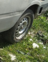 1994 model kia capital 1.8 çıkma sol arka jant lastik