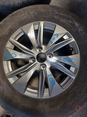 Peugeot 208 çelik jant 1.adet