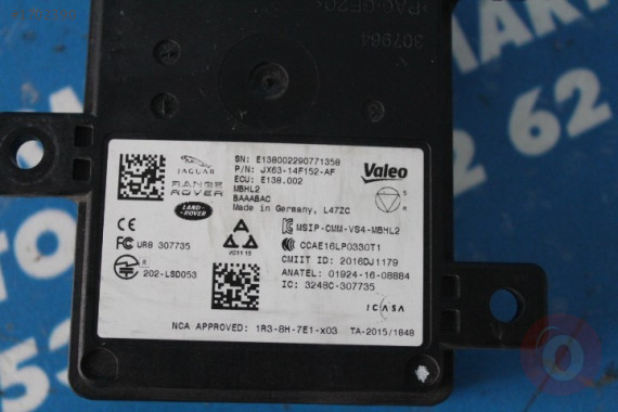 JX63-14F152-AF JAGUAR XE RADAR BEYNİ