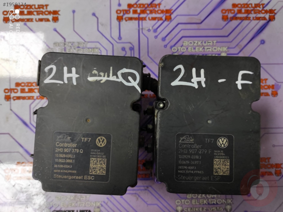 VW AMAROK ÇIKMA ABS BEYNİ 2H0907379Q2H0907379F Çıkma Yedek Parça