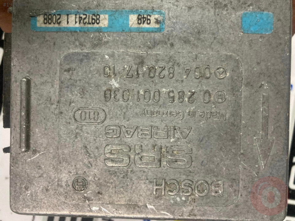 Mercedes W124 Airbag Beyni 0048201710 0285001030 da 1916460